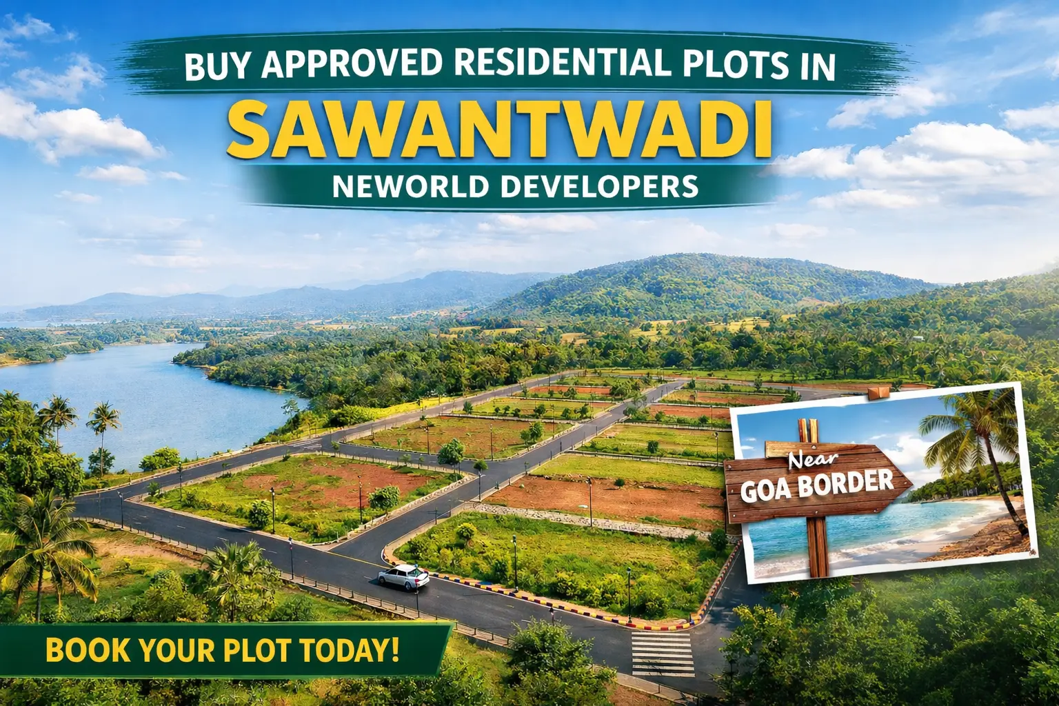 Buy Approved Residential Plots in Sawantwadi with Neworld Developers