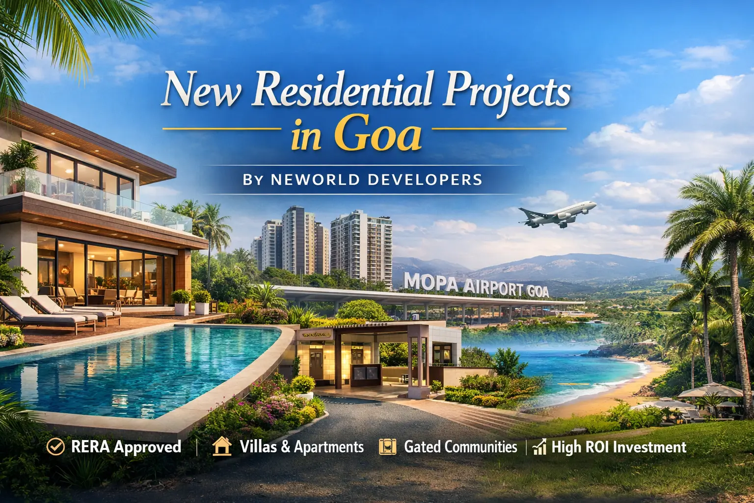 Explore New Residential Projects in Goa by Neworld Developers