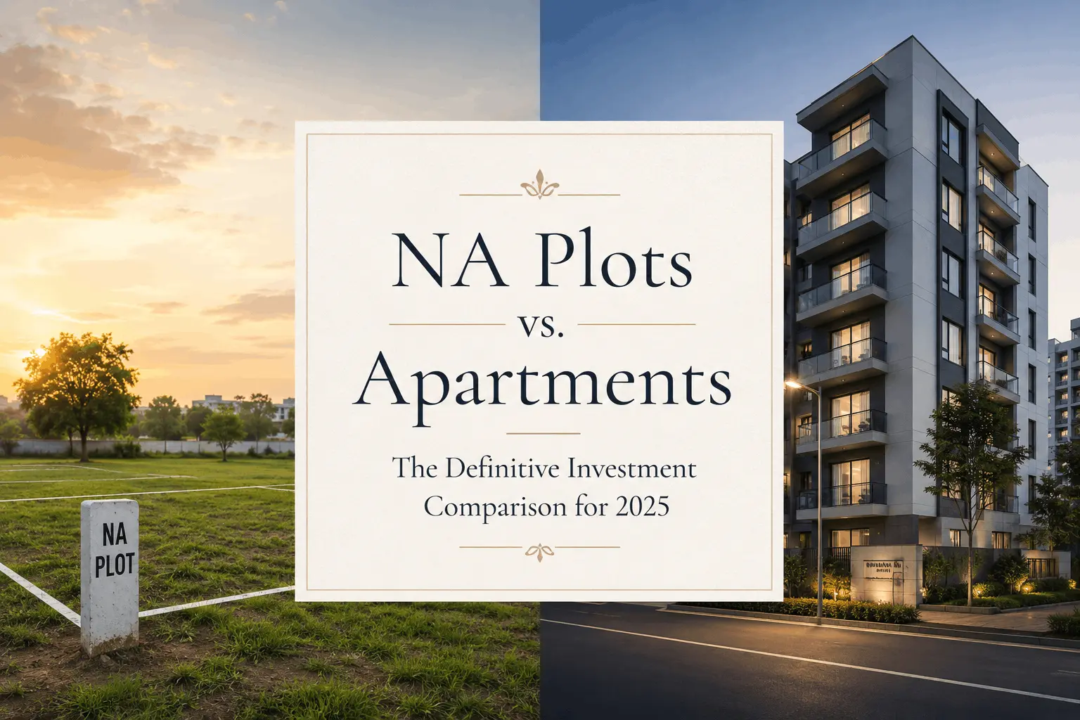 NA Plots vs. Apartments: The Definitive Investment Comparison for 2025