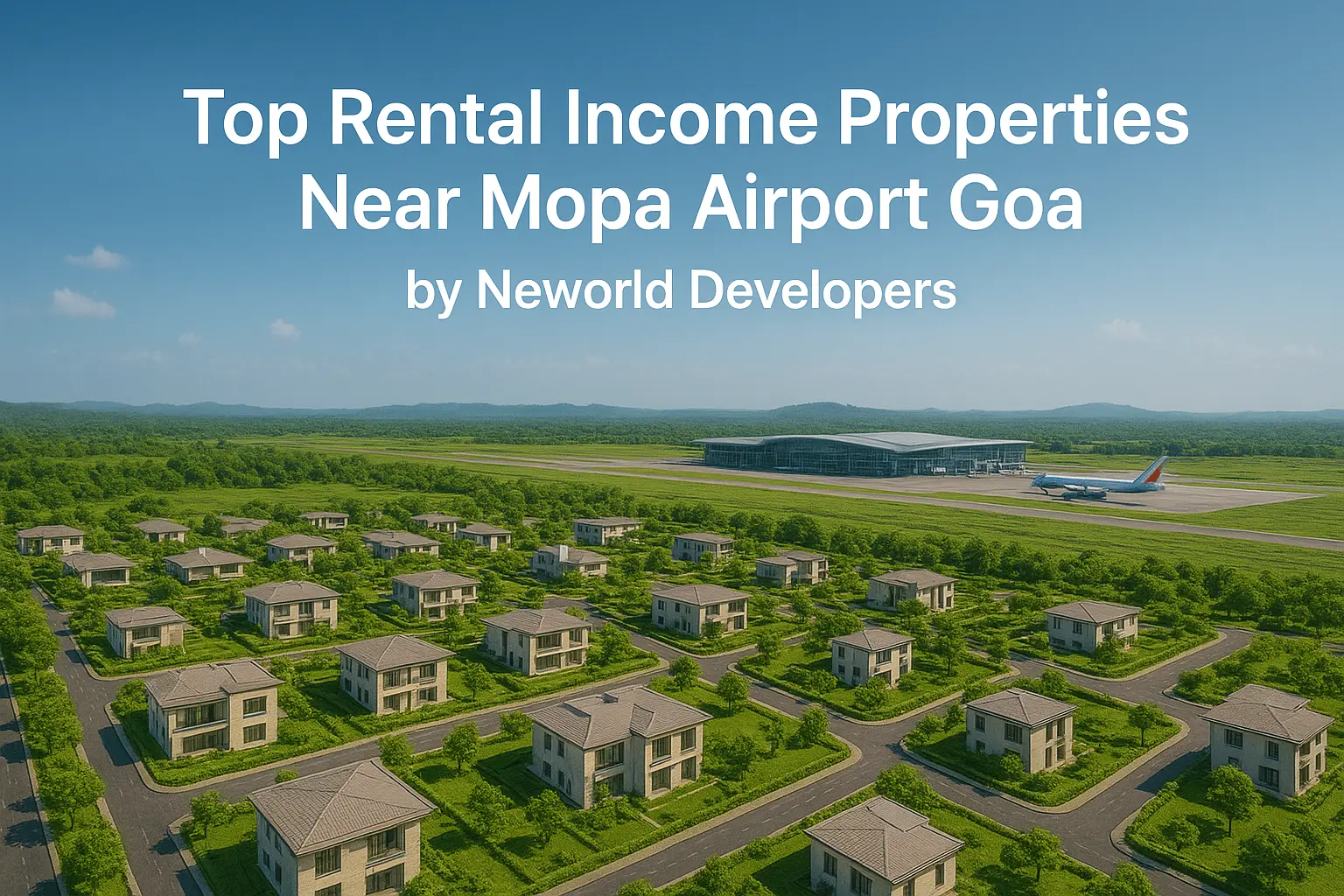 Top Rental Income Properties Near Mopa Airport Goa by Neworld Developers