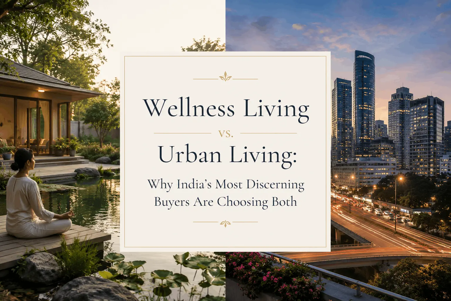 Wellness Living vs. Urban Living: Why India's Most Discerning Buyers Are Choosing Both