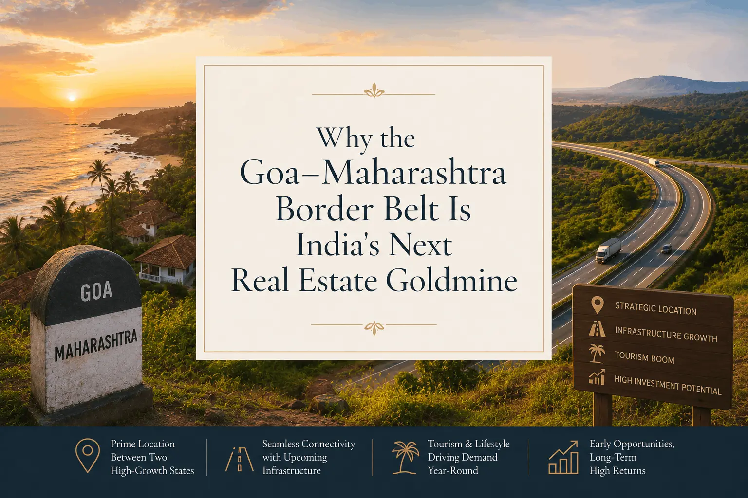 Why the Goa–Maharashtra Border Belt Is India's Next Real Estate Goldmine